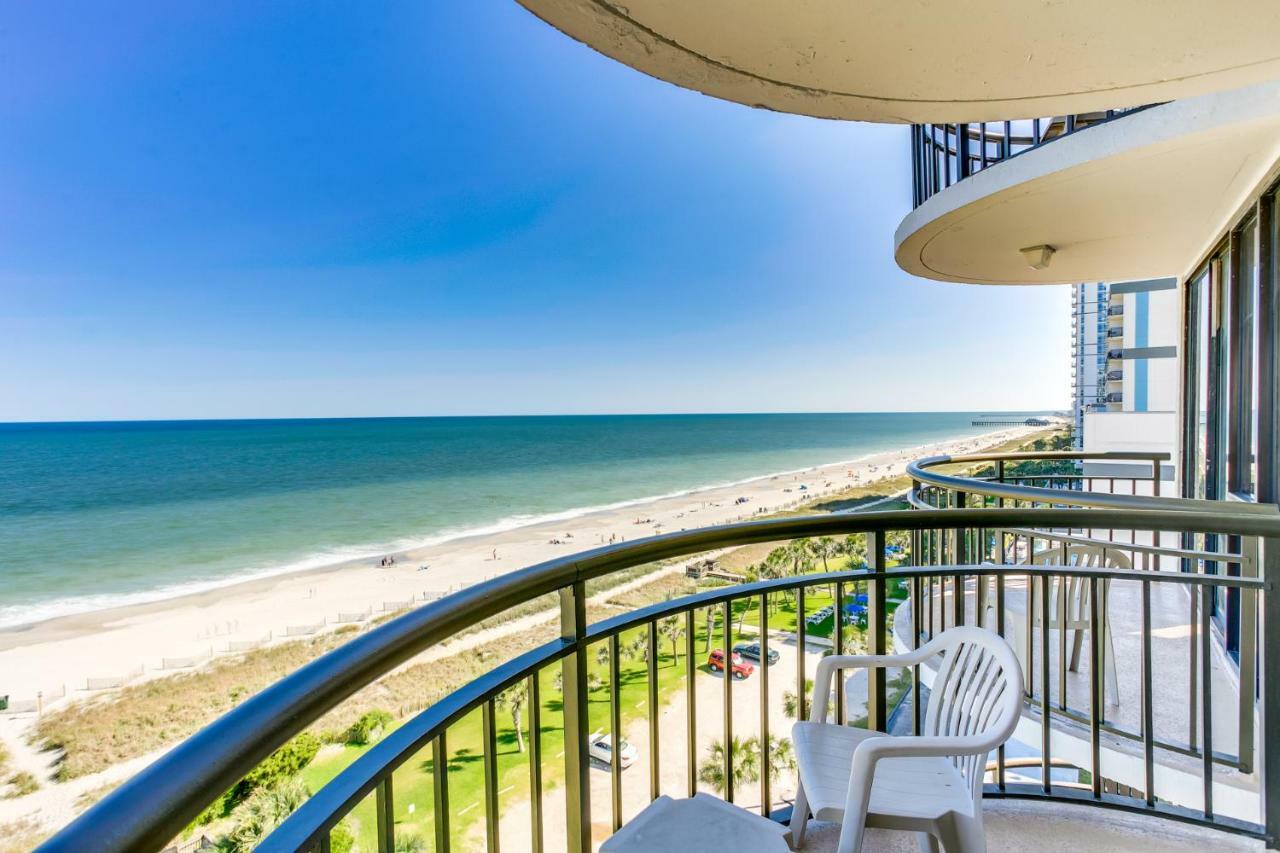 Oceanfront Condo W Balcony King Bed Meridian Plaza شاطئ ميرتل المظهر الخارجي الصورة