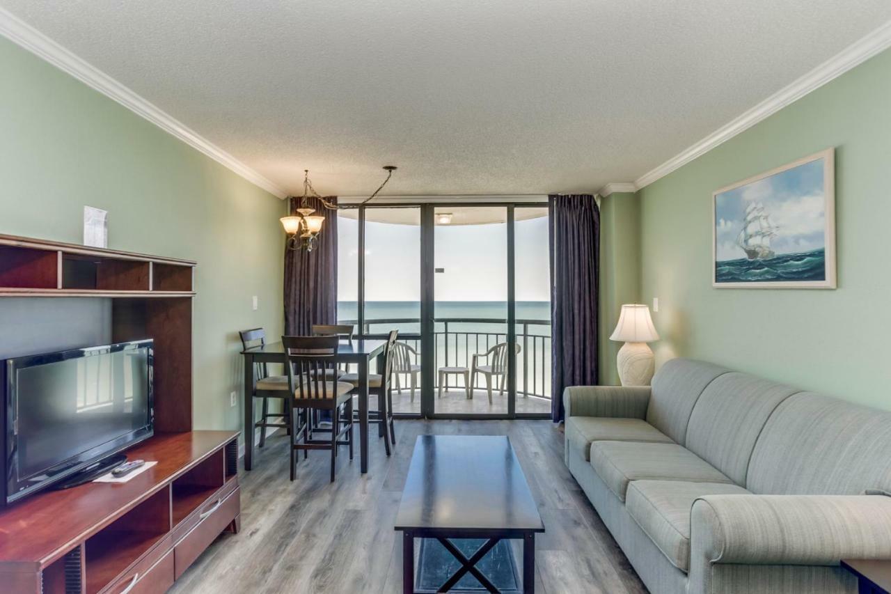 Oceanfront Condo W Balcony King Bed Meridian Plaza شاطئ ميرتل المظهر الخارجي الصورة