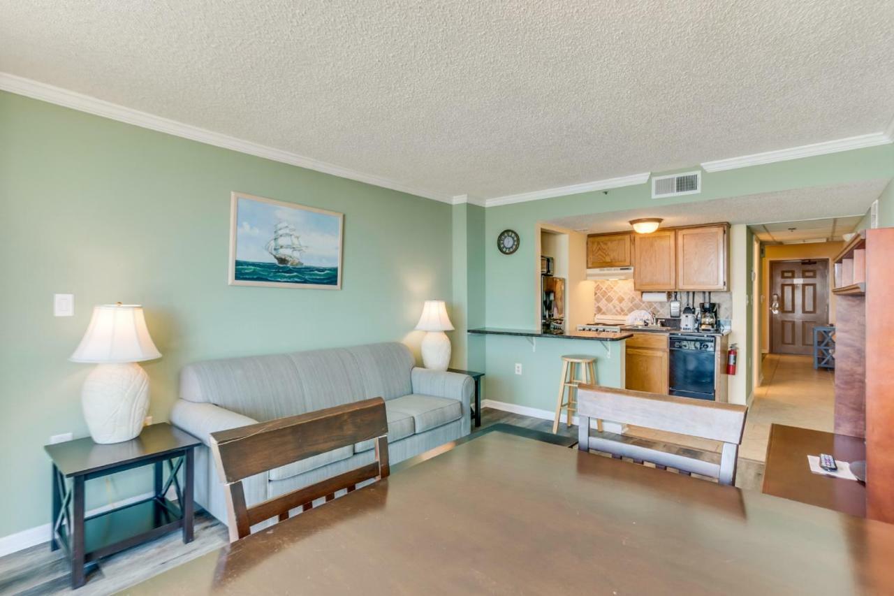 Oceanfront Condo W Balcony King Bed Meridian Plaza شاطئ ميرتل المظهر الخارجي الصورة