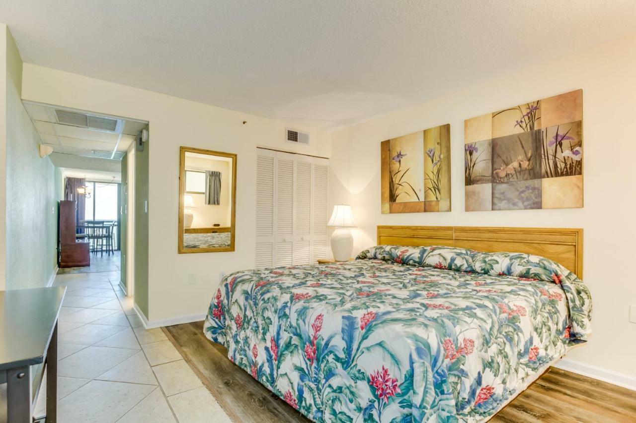 Oceanfront Condo W Balcony King Bed Meridian Plaza شاطئ ميرتل المظهر الخارجي الصورة