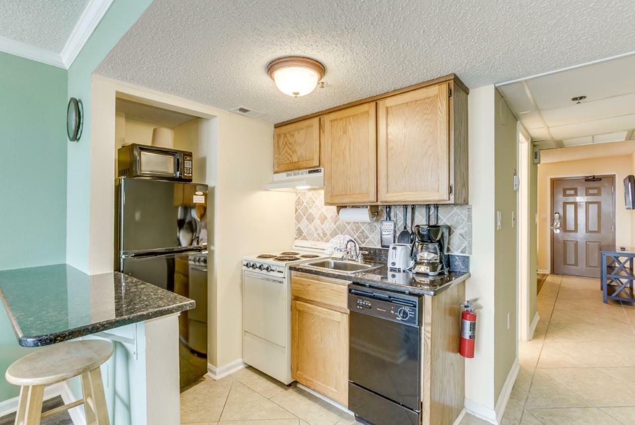 Oceanfront Condo W Balcony King Bed Meridian Plaza شاطئ ميرتل المظهر الخارجي الصورة